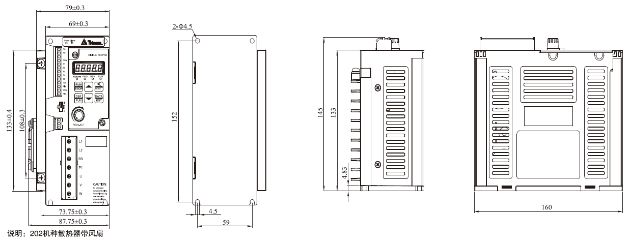 S310-201-H1BC  0.75KW變頻器 - TECO東元電機 | 變頻器·伺服電機·減速機·電機解決方案